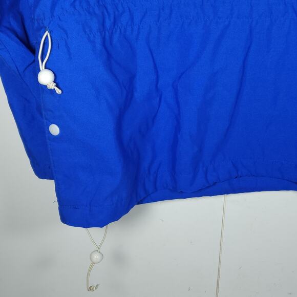 THE NORTH FACE Men's EXTREME XC Vtg Sz M Blue Lightweight Hooded Anorak Jacket - Picture 12 of 13